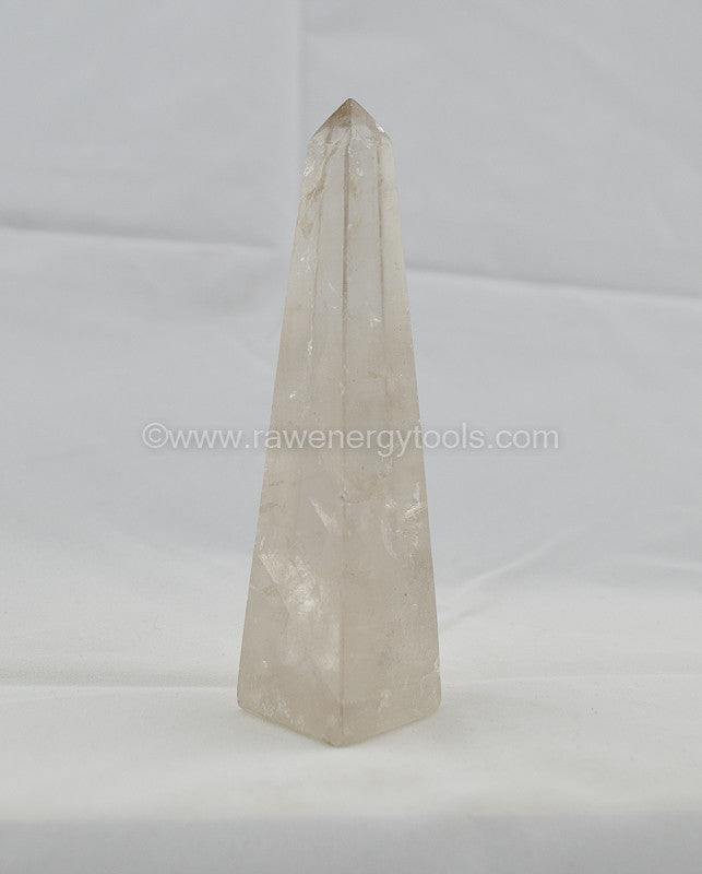 Smokey Quartz Towers - Raw Energy Tools