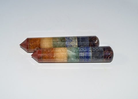 Chakra Crystal Bonded Wand