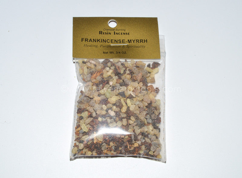 Frankincense-Myrrh Resin - Raw Energy Tools