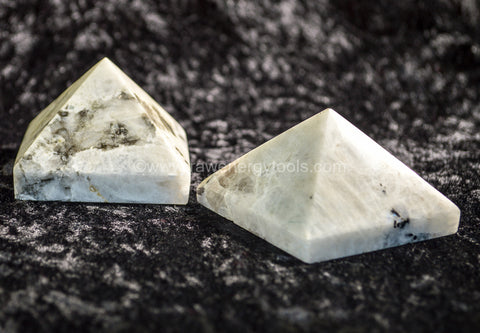 Rainbow Moonstone Pyramid