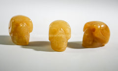 Yellow Aventurine Skull