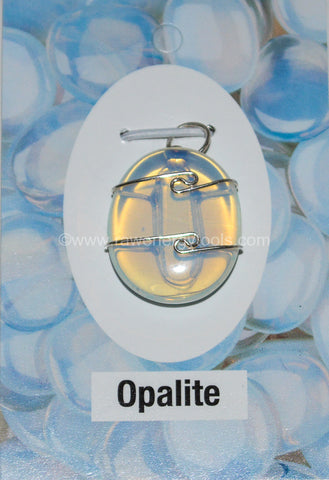 Opalite Wrapped Pendant