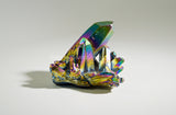 Titanium Aura Quartz Cluster