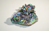 Titanium Aura Quartz Cluster