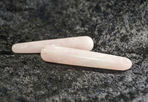 Rose Quartz Crystal Wand