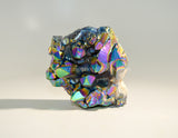 Titanium Aura Quartz Cluster