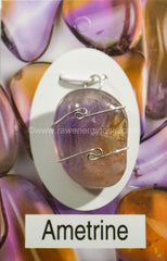 Ametrine Wrapped Pendant