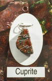 Cuprite Wrapped Pendant