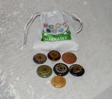 Engraved Disc Set W/ Pouch - Raw Energy Tools