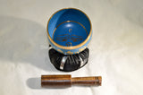 Tibetan Singing Bowl, Dark Blue