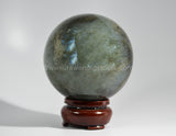 Labradorite Sphere - Raw Energy Tools