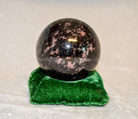 Rhodonite Sphere