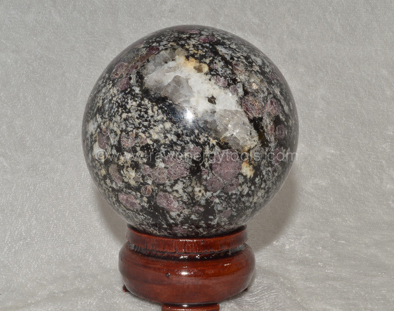 Red Spinel Sphere - Raw Energy Tools