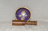 Tibetan Singing Bowl, Purple - Raw Energy Tools