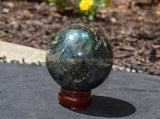 Labradorite Sphere - Raw Energy Tools