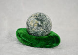 Moss Agate Sphere - Raw Energy Tools