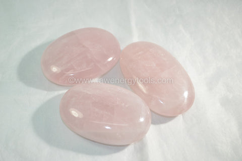 Rose Quartz Palm Stone