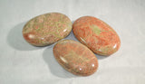 Unakite Palmstones - Raw Energy Tools