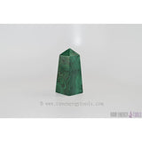 Malachite Obelisk - Raw Energy Tools
