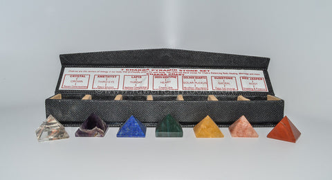 Pyramid Chakra Set