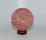 Rose Quartz Sphere - Raw Energy Tools