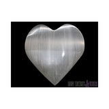 Selenite Puffy Heart - Raw Energy Tools